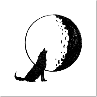 Howling at the Moon Posters and Art